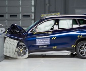 2016 BMW X1 IIHS Frontal Impact Crash Test Picture